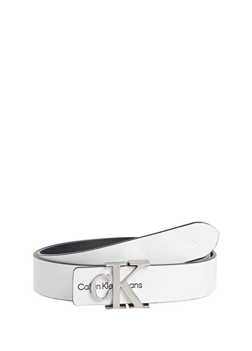 Calvin Klein Jeans Beyaz Kadın Kemer K60K610281YAF 1