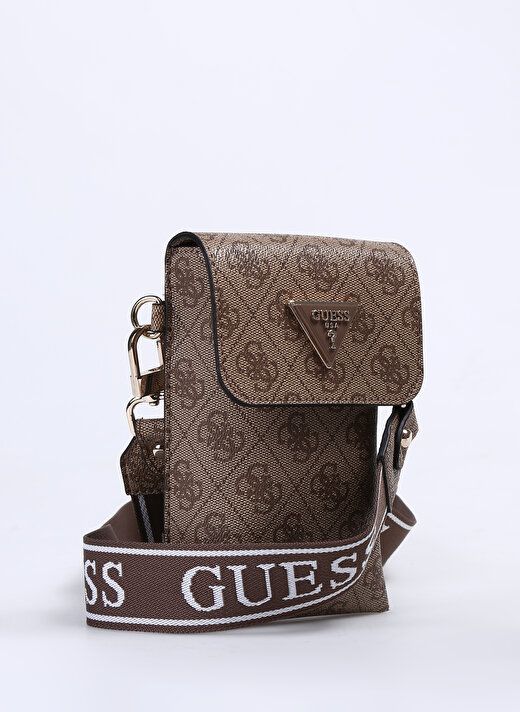 Guess Açık Kahve Kadın 19x4x11 cm Telefon Çantası HWSG9211810-LTL  3