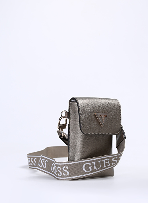 Guess Gri Kadın 19x4x11 cm Telefon Çantası HWBG9211810-PEW   3