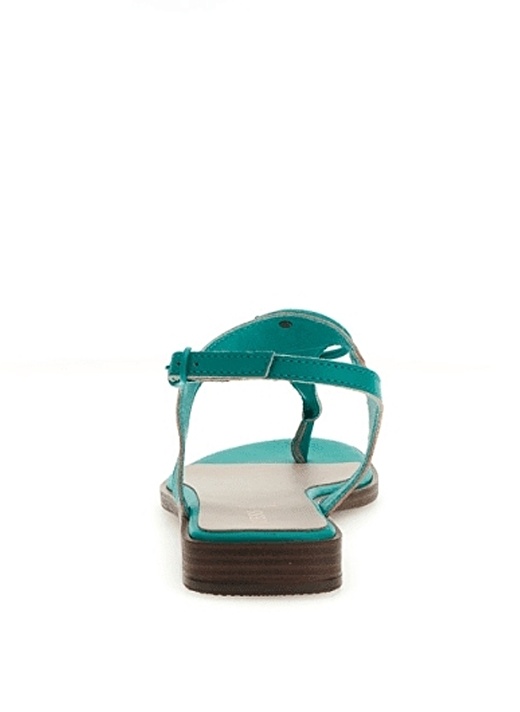 Guess Yeşil Kadın Deri Sandalet FLJMIRLEA03MENTA 2