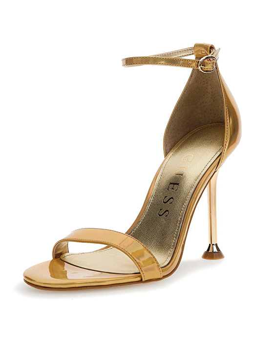 Guess Altın Kadın Topuklu Ayakkabı FLPNY2LEL03GOLD   1