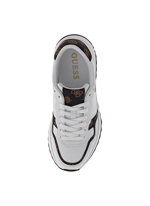 Guess Beyaz Kadın Sneaker FLPVN2PEL12WHITE   4