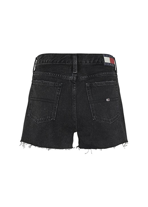 Tommy Jeans Normal Bel Normal Siyah Kadın Şort HOT PANT BH0082 3