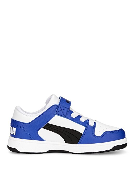 Puma Beyaz - Mavi Erkek Çocuk Yürüyüş Ayakkabısı 37049219-Pm Rebound Layp Lo SL V PS 2