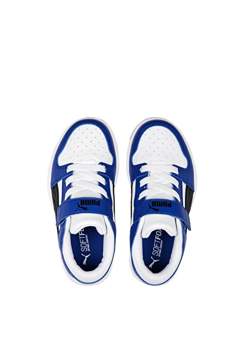 Puma Beyaz - Mavi Erkek Çocuk Yürüyüş Ayakkabısı 37049219-Pm Rebound Layp Lo SL V PS 3