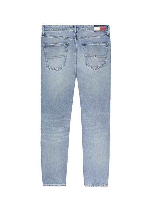 Tommy Jeans Normal Bel Normal Erkek Denim Pantolon DM0DM181641AB 3