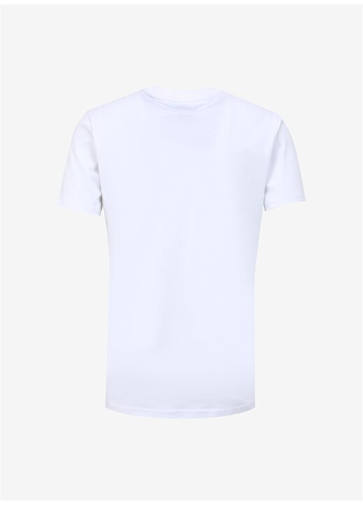 Tommy Jeans Düz Beyaz Erkek T-Shirt DM0DM18263YBR 2
