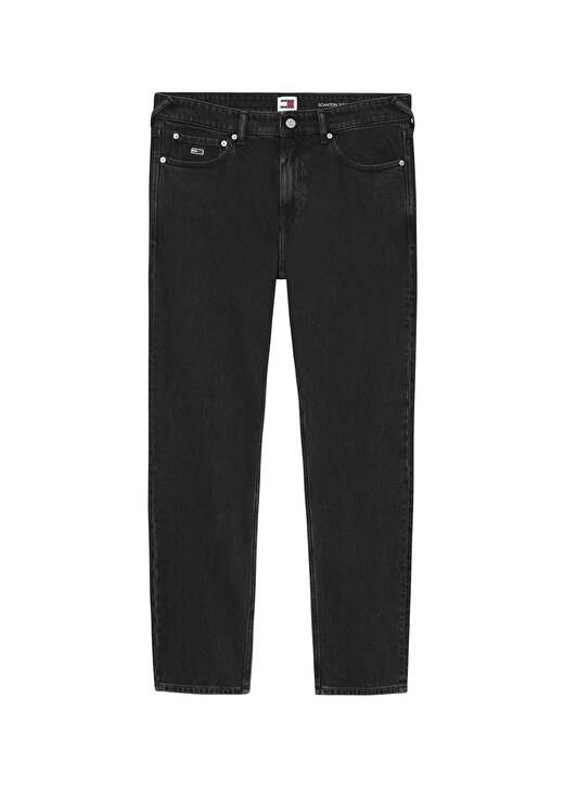 Tommy Jeans Normal Bel Normal Siyah Erkek Denim Pantolon DM0DM180301BY 1