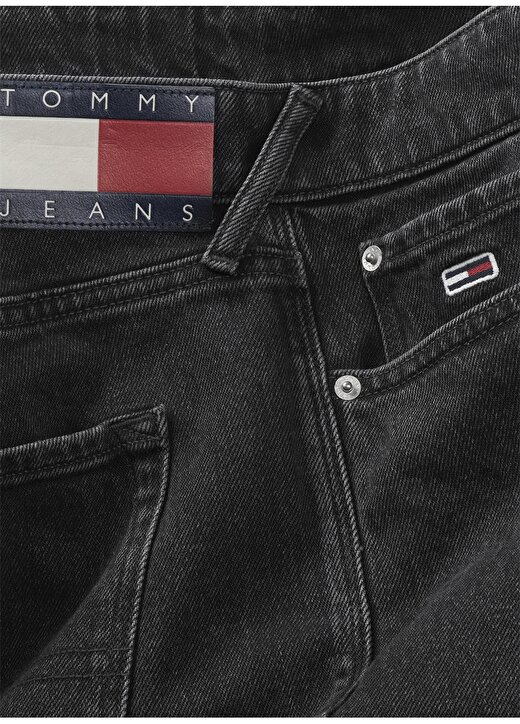 Tommy Jeans Normal Bel Normal Siyah Erkek Denim Pantolon DM0DM180301BY 2
