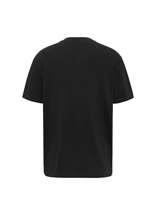 Tommy Jeans Siyah Erkek T-Shirt DM0DM18281BDS 3