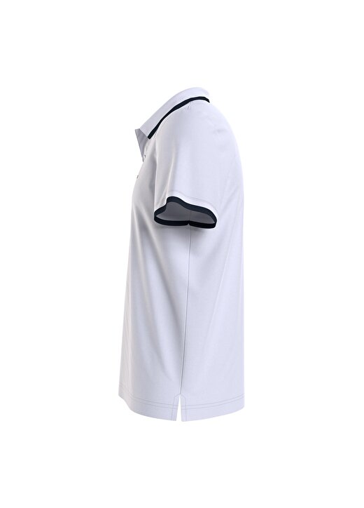 Tommy Jeans Düz Beyaz Erkek Polo T-Shirt DM0DM18313YBR 4