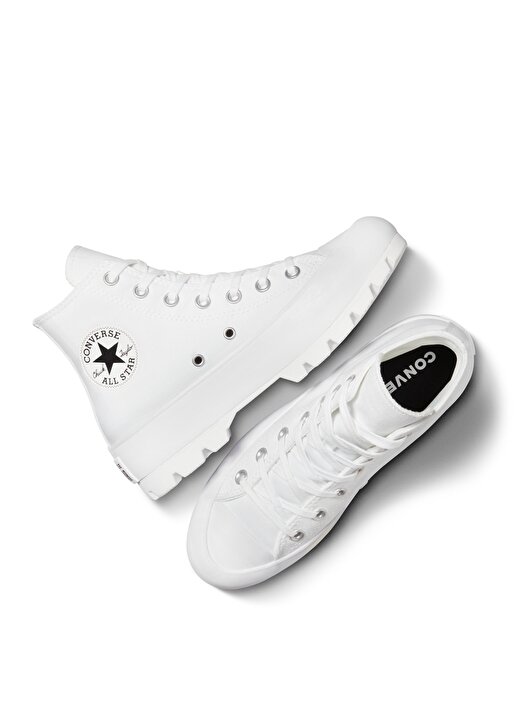 Converse Beyaz Kadın Lifestyle Ayakkabı 565902C CHUCK TAYLOR ALL STAR LU 4