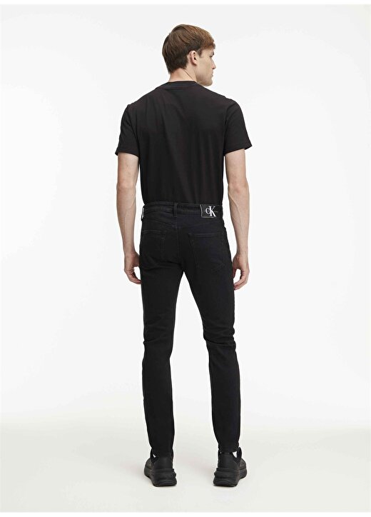 Calvin Klein Jeans Normal Bel Normal Siyah Erkek Denim Pantolon J30J3236881BY 3