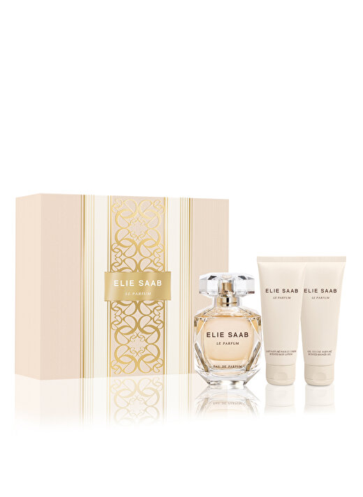 Elie Saab Le Parfüm Set EDP 90 ml + Vücut Losyonu 75 ml + Duş Jeli 75 ml 1