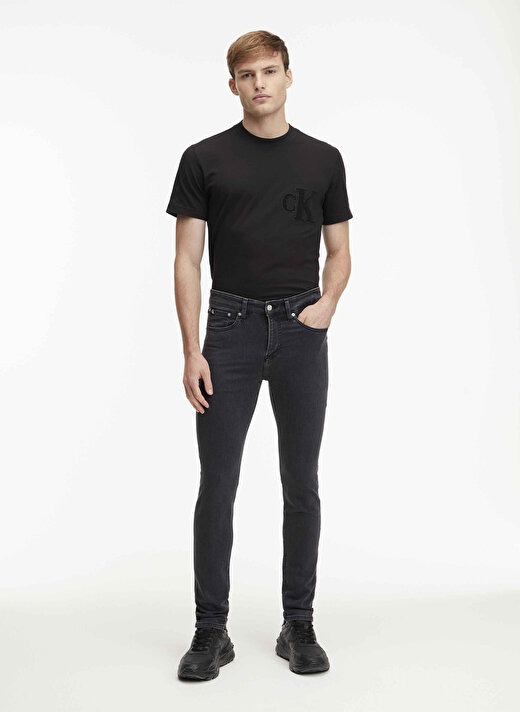 Calvin Klein Jeans Normal Bel Normal Erkek Denim Pantolon J30J3236961BZ 1