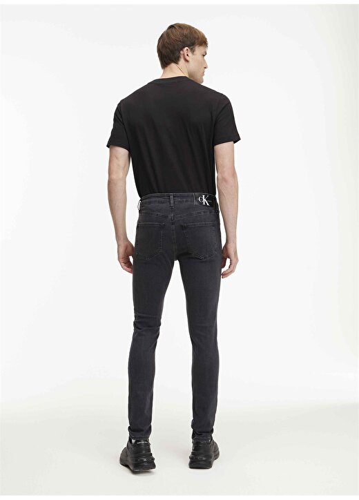 Calvin Klein Jeans Normal Bel Normal Erkek Denim Pantolon J30J3236961BZ 3