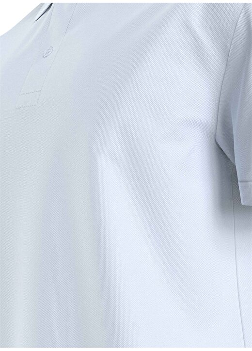 Calvin Klein Jeans Düz Beyaz Erkek Polo T-Shirt J30J323394CYR 3