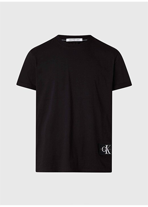 Calvin Klein Jeans Düz Siyah Erkek T-Shirt J30J323482BEH 1
