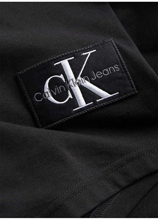 Calvin Klein Jeans Düz Siyah Erkek T-Shirt J30J323482BEH 2