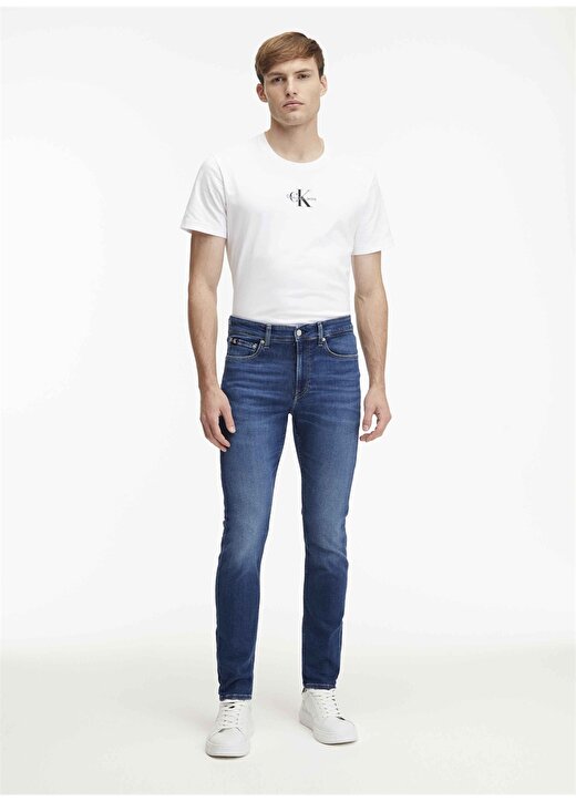 Calvin Klein Jeans Normal Bel Normal Erkek Denim Pantolon J30J3236911BJ 1