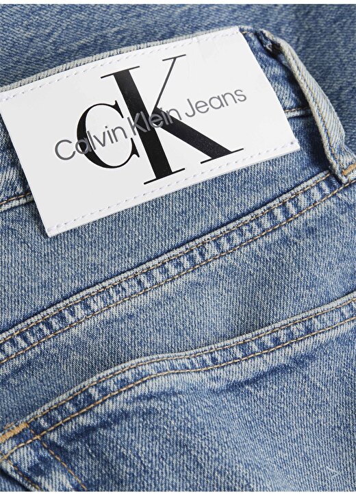 Calvin Klein Jeans Normal Bel Normal Erkek Denim Pantolon J30J3242021A4 3