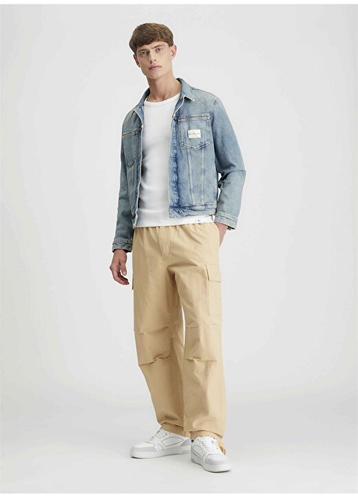 Calvin Klein Jeans Erkek Denim Ceket J30J3245691A4 1