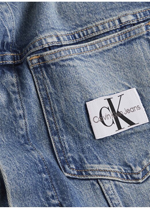 Calvin Klein Jeans Erkek Denim Ceket J30J3245691A4 3