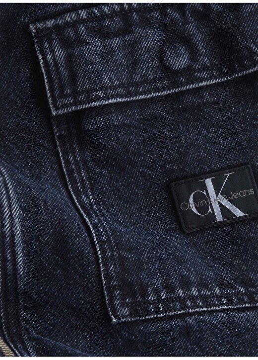 Calvin Klein Jeans Erkek Denim Ceket J30J3245751BJ 4