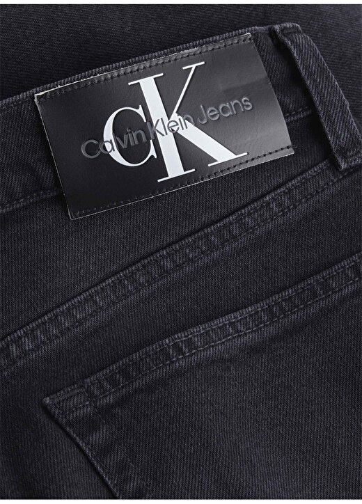 Calvin Klein Jeans Normal Bel Normal Siyah Erkek Denim Pantolon J30J3241921BY 3