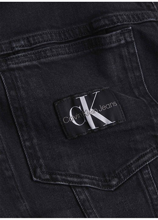 Calvin Klein Jeans Siyah Erkek Denim Ceket J30J3245771BY 3