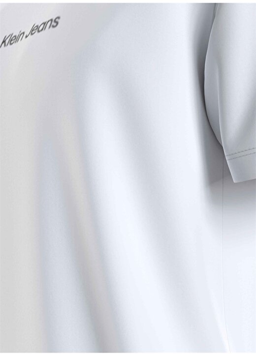 Calvin Klein Jeans Düz Beyaz Erkek T-Shirt J30J324646YAF 3