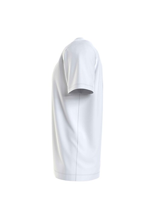 Calvin Klein Jeans Düz Beyaz Erkek T-Shirt J30J324646YAF 4