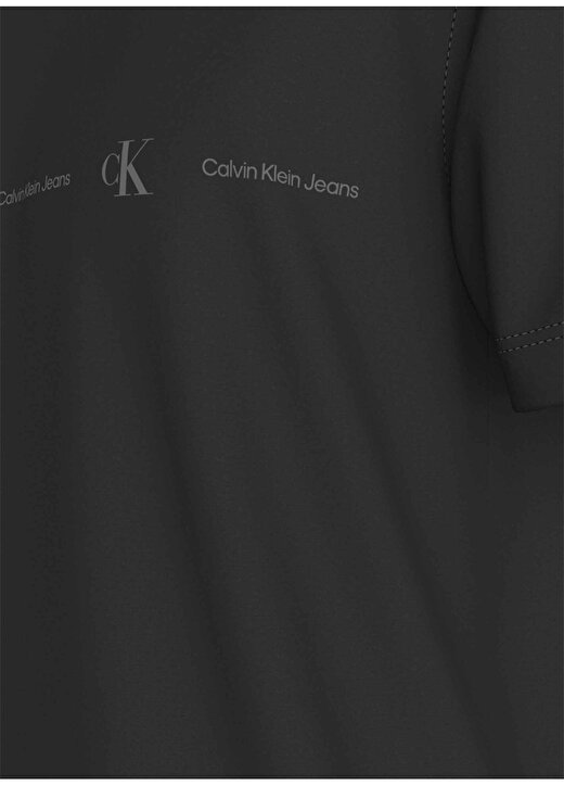 Calvin Klein Jeans Düz Siyah Erkek T-Shirt J30J324668BEH 3