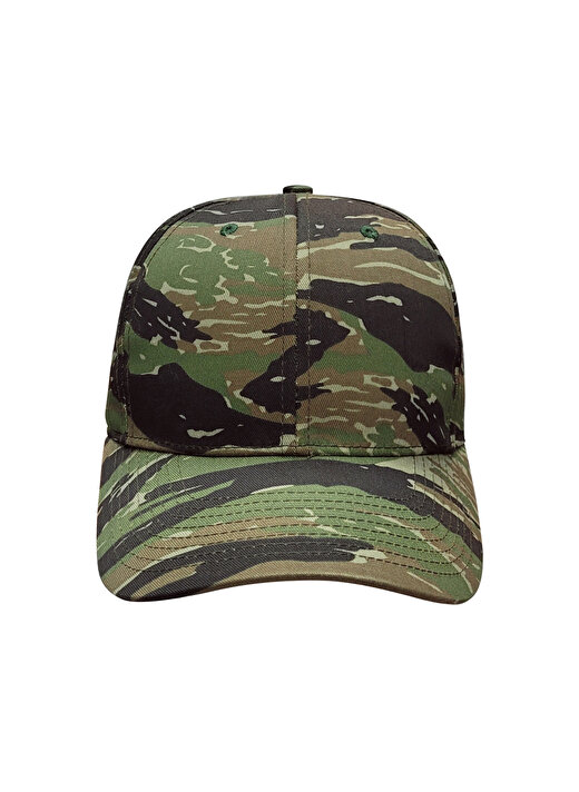 Converse Yeşil Unisex Şapka 10026024-A01 CAMO 6 PANEL CAP    1