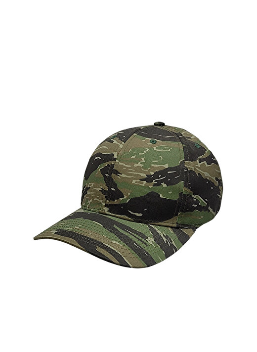 Converse Yeşil Unisex Şapka 10026024-A01 CAMO 6 PANEL CAP    3