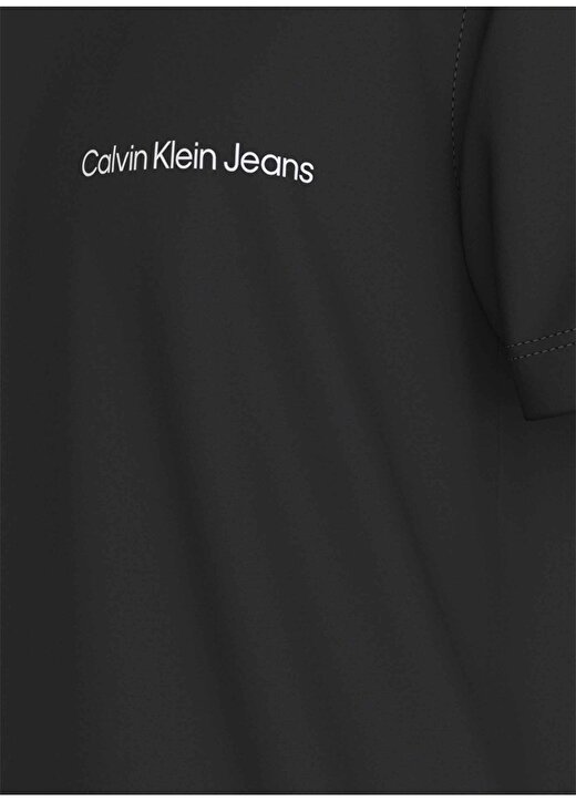 Calvin Klein Jeans Düz Siyah Erkek T-Shirt J30J324671BEH 3