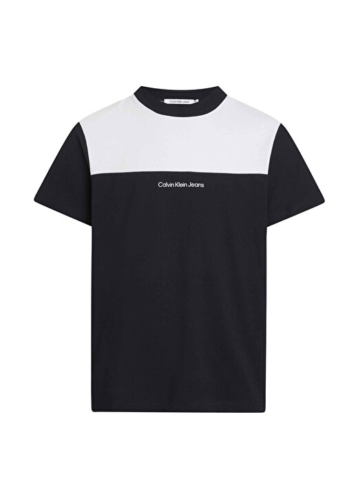 Calvin Klein Jeans Baskılı Siyah Erkek T-Shirt J30J324675BEH 2