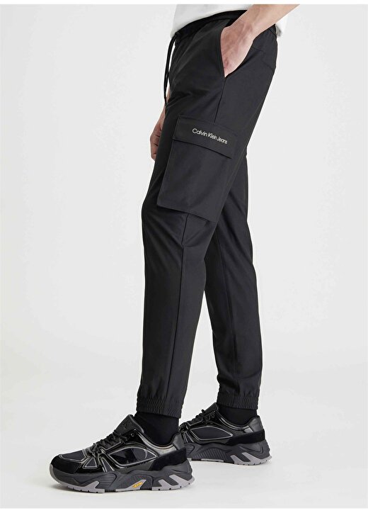 Calvin Klein Jeans Normal Siyah Erkek Eşofman Altı J30J324686BEH 1