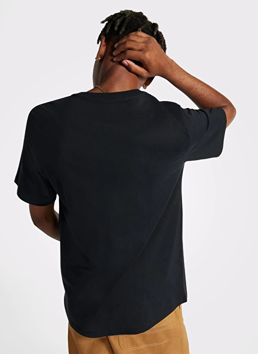 Converse Siyah Erkek Yuvarlak Yaka Normal Kalıp T-Shirt 10026575-A01 STAR CHEVRON CAMO  4