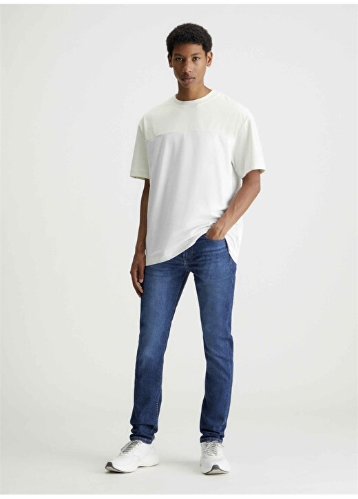 Calvin Klein Erkek Slim Fit Tapered Jeans J30J3248491BJ 1
