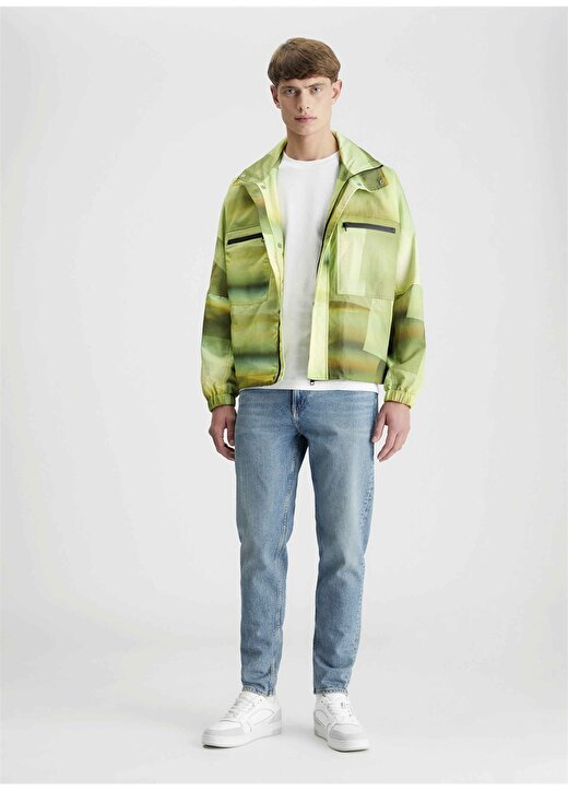 Calvin Klein Jeans Normal Yeşil Erkek Ceket J30J3252840H7 1