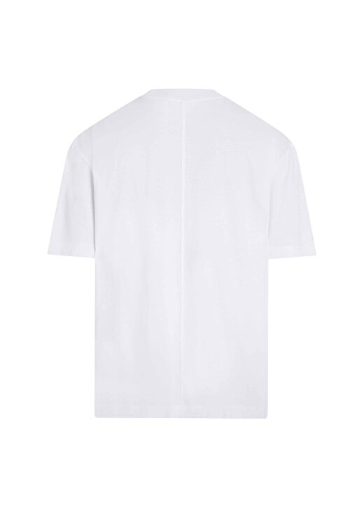 Calvin Klein Jeans Baskılı Beyaz Erkek T-Shirt J30J325427YAF 3