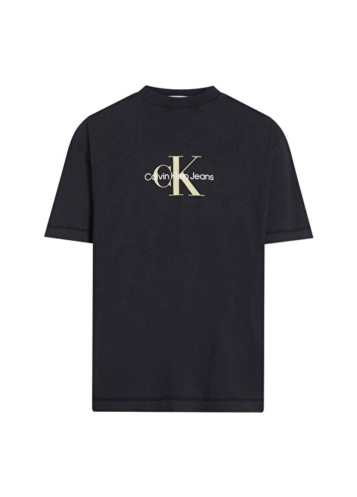 Calvin Klein Jeans Baskılı Siyah Erkek T-Shirt J30J325427BEH 1