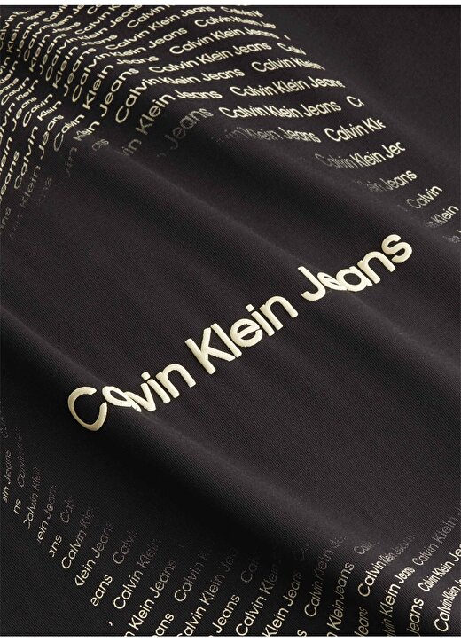 Calvin Klein Jeans Düz Siyah Erkek T-Shirt J30J325492BEH 3
