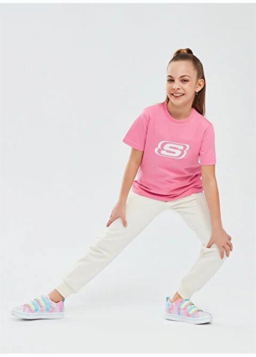 Skechers Kız Çocuk Eşofman Altı SK232075-102-Essential G Jogger 2