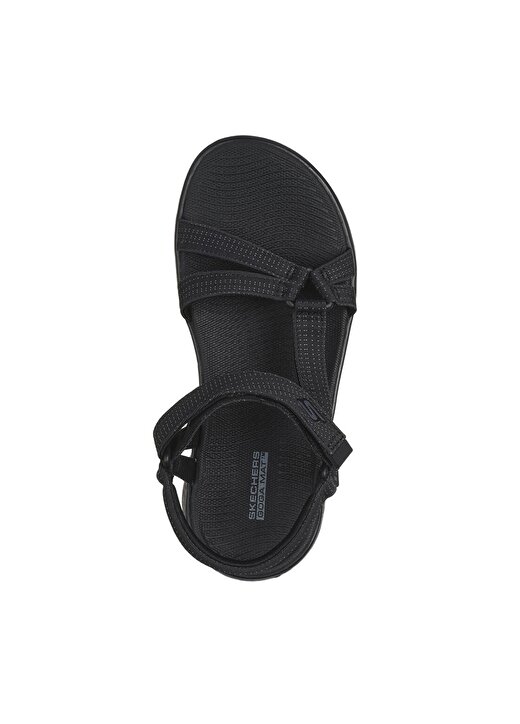 Skechers Siyah Kadın Sandalet 141451 BBK GO WALK FLEX 4