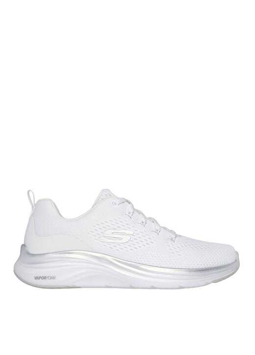 Skechers Beyaz - Gümüş Kadın Yürüyüş Ayakkabısı 150025 WSL VAPOR FOAM - MİDNİGHT GL 1