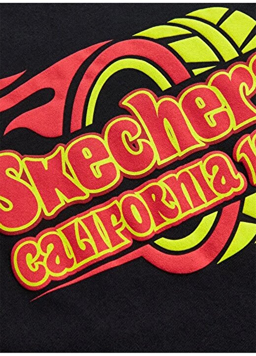 Skechers Erkek Çocuk T-Shirt SK241019-001-Graphic Tee B Shrt Slv 4