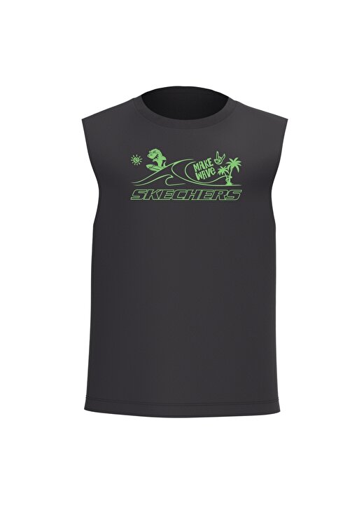 Skechers Erkek Çocuk T-Shirt SK241117-001-Graphic Tee B Tank Top 1