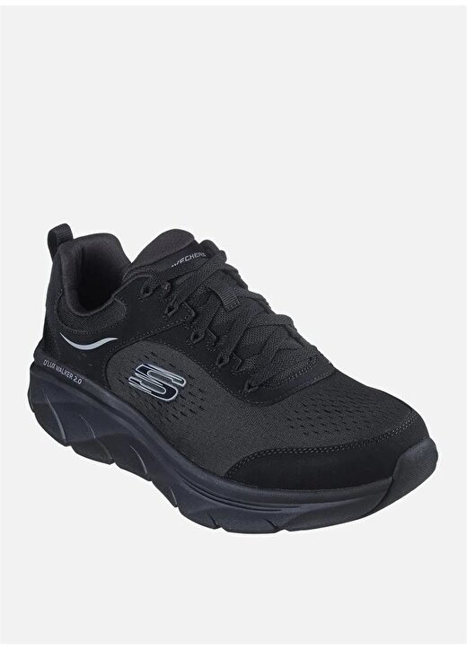 Skechers Siyah Erkek Yürüyüş Ayakkabısı 232715 BBK D'lux WALKER 2.0 - DURVE 4